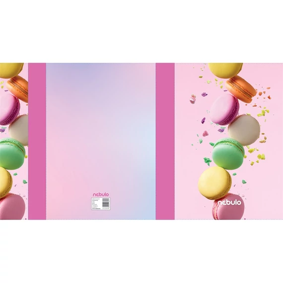 Füzetbox, A4, Macaron, 6 db/csomag Nebulo