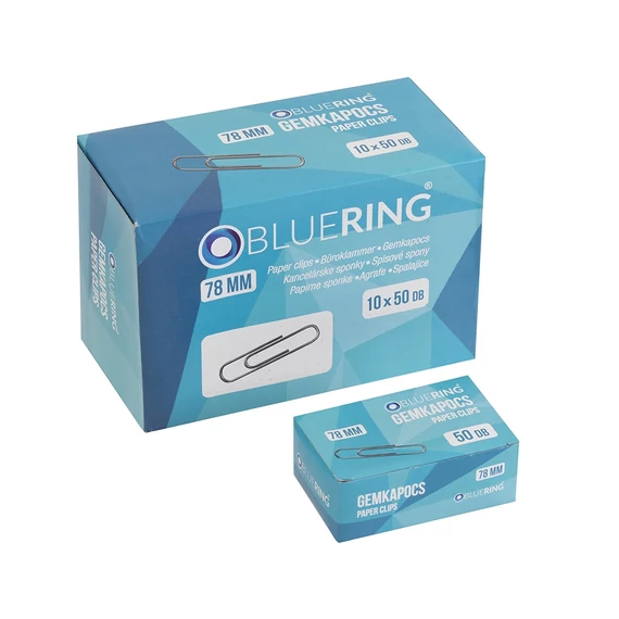 Gemkapocs 78mm, 50 db/doboz, Bluering®