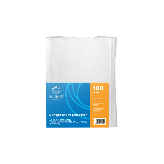 Genotherm `L` A4, 115 micron narancsos Bluering® 100 db/csomag,