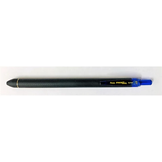Golyóstoll nyomógombos 0,35mm, dokument toll BLP437 EnerGel Pentel, írásszín kék