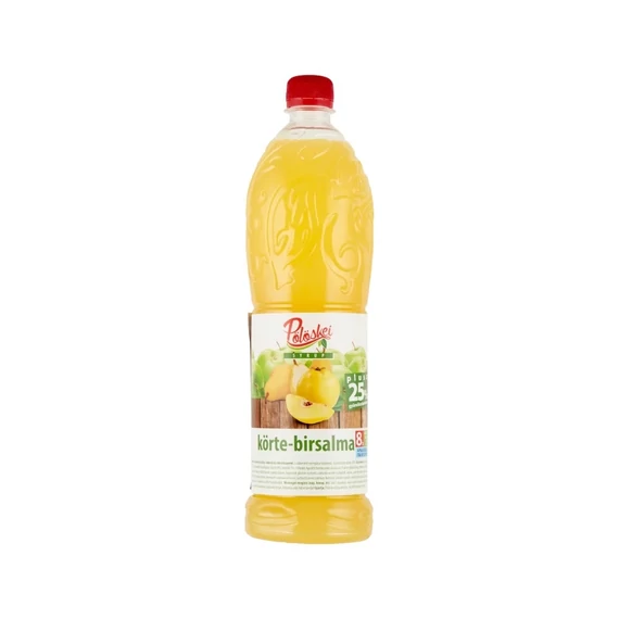 Gyümölcsszörp 1l, körte-birs Pölöskei