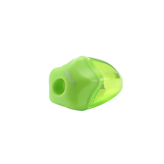 Hegyező 1 lyukú tartályos 24 db/display Keyroad Starfish vegyes színek