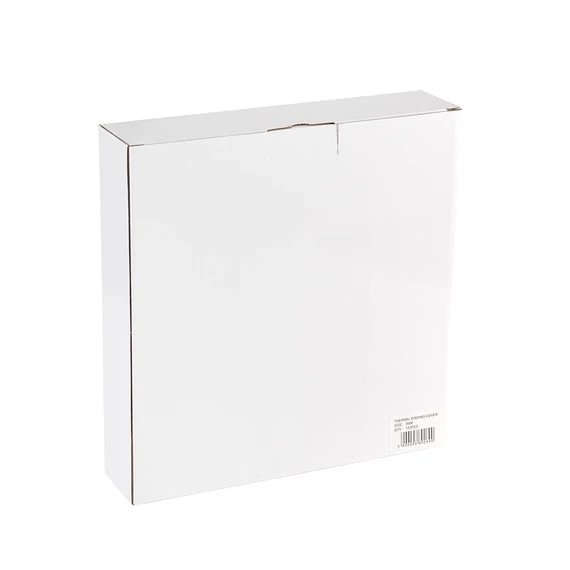 Hőkötő borító, A4, 3mm, 11-32lapig PC 100 db/doboz, Bluering® fehér