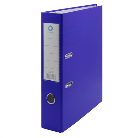 Iratrendező A4, 7,5cm,lapraszerelt, Bluering® Economy kék