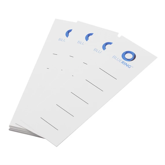 Iratrendező cserecímke 7cm, Iratrendezőhöz 50 db/csom Bluering®