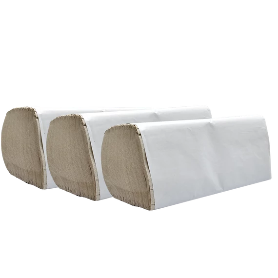 Kéztörlő 1 rétegű V hajtogatású lapméret: 23x25cm 250 lap/csomag 20 csomag/karton Bluering® natúr