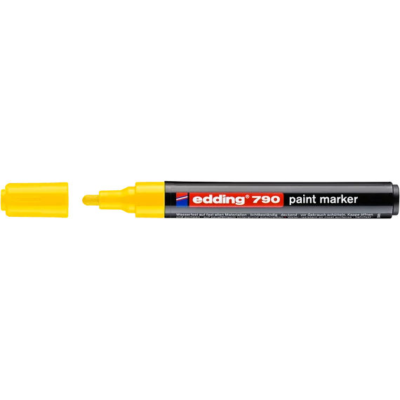 Lakkmarker 2-3mm, kerek Edding 790 sárga