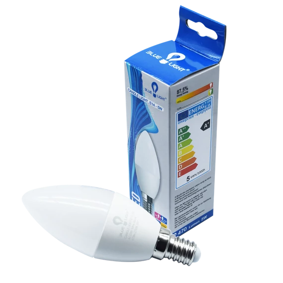 Led 5W E14 470lm 2700k Blue Light