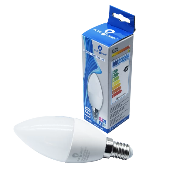 Led 5W E14 470lm 6500k Blue Light