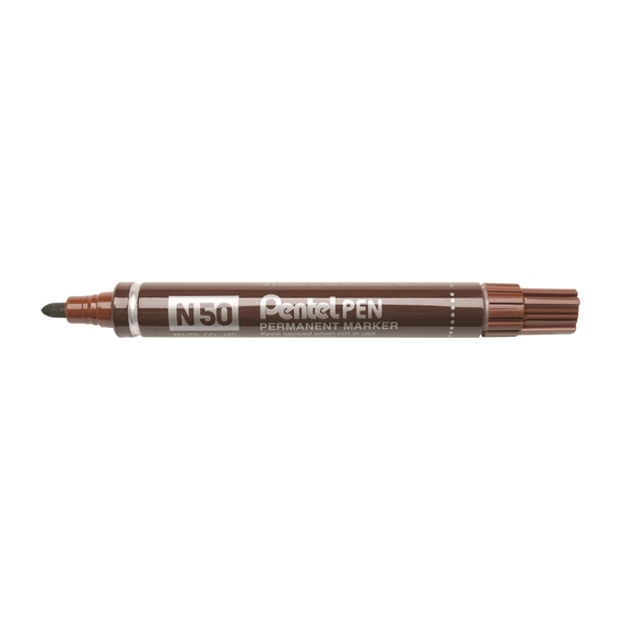 Alkoholos marker fém testű 4,3mm kerek hegyű N50-EE Pentel Extreme barna