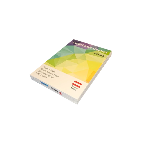 Másolópapír, digitális A4, 135g, mázolt, matt Color Laser Coated silk 250ív/csomag,