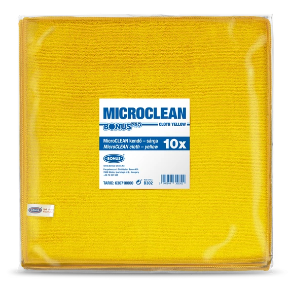 Microszálas kendő MicroClean BonusPro sárga_B302