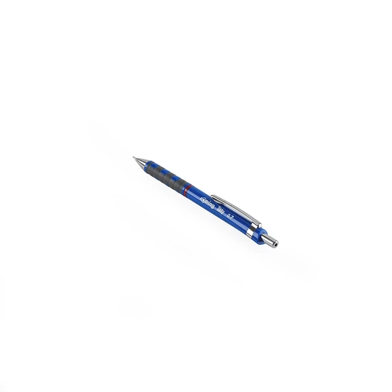 Nyomósírón 0,7mm, kék test, Rotring Tikky