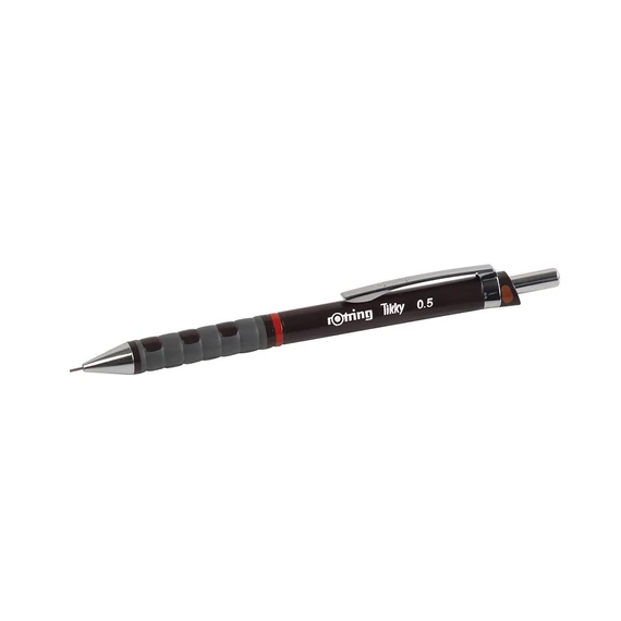 Nyomósírón 0,5mm, bordó test, Rotring Tikky