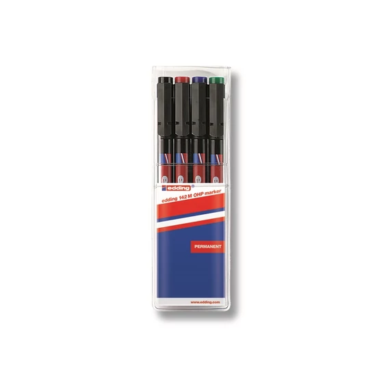 Alkoholos marker 1mm, 142M Edding 4klt
