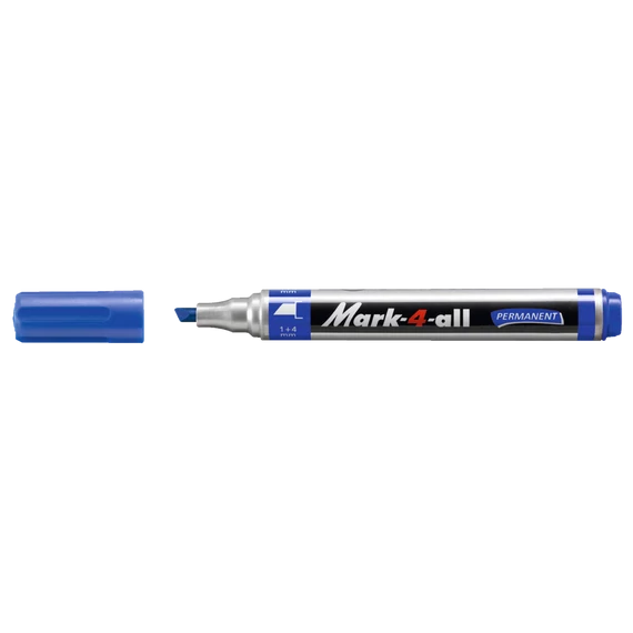 Alkoholos marker 1-4mm, vágott S Stabilo Mark-4-all 653/41 kék