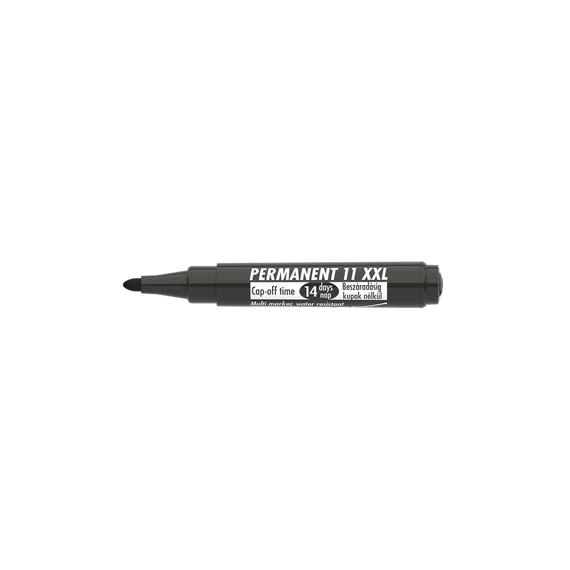 Alkoholos marker 3mm, kerek Ico 11XXL fekete