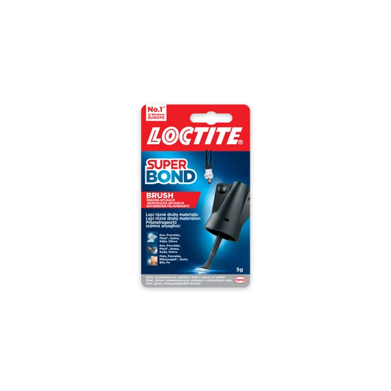 Pillanatragasztó 5g Loctite Super Bond ecsetes