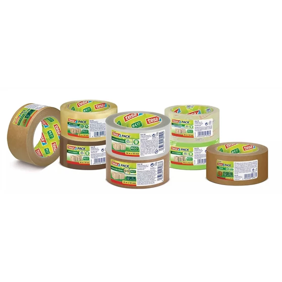 Ragasztószalag 50mmx66m Tesa Eco&Strong ecoLogo átlátszó