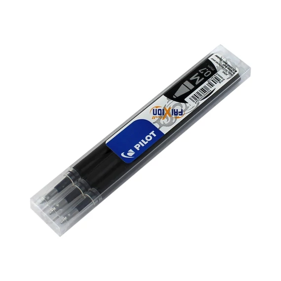 Rollertoll betét 0,35mm, írásvastagság 3 db/csom Pilot Frixion Ball, írásszín fekete