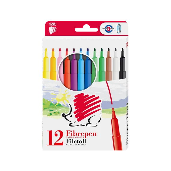 Rostirón, filctoll vízbázisú PB Ico 300 12 klf.szín