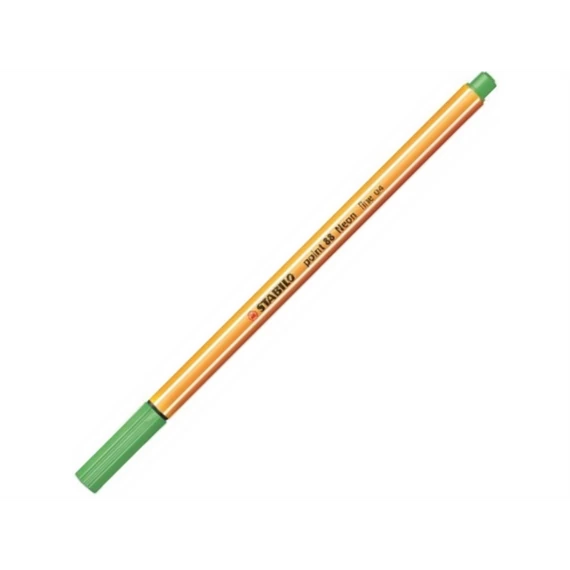 Rostirón, tűfilc 0,4mm, STABILO Point 88 világoszöld
