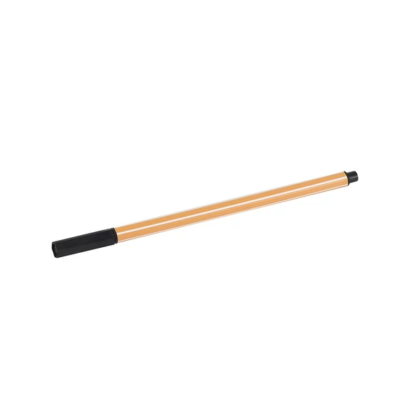 Rostirón, tűfilc vízbázisú, 0,5mm, hatszögletű test, Bluering® fekete