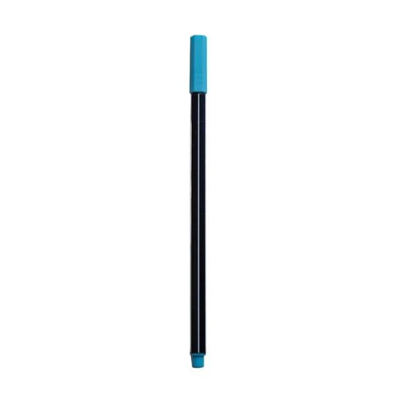 Rostirón, tűfilc vízbázisú, 0,4mm, hatszögletű, világoskék