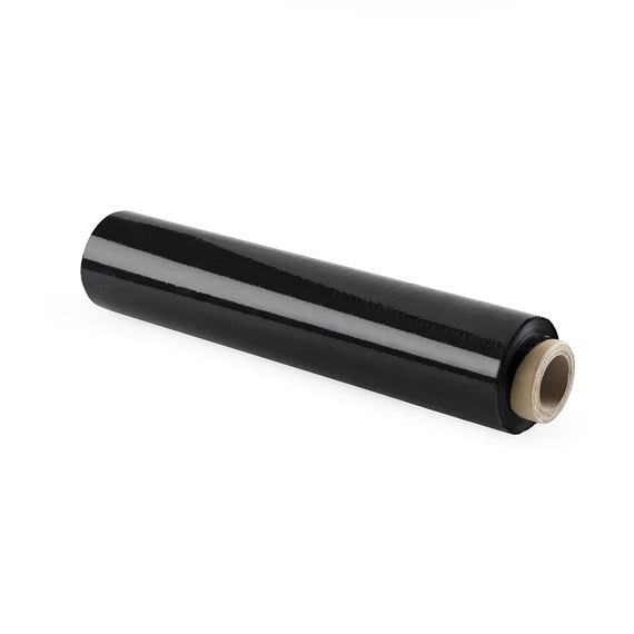 Strechfólia nyújtható 50cm, 3kg 23 micron fekete