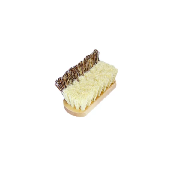 Súrolókefe szaunapadhoz szélén hosszú sörtével 14,5 x 6,5 x 6,5 cm