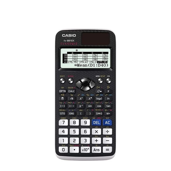Számológép tudományos 668 funkcióss Casio FX991CE X fekete