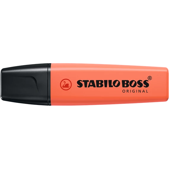 Szövegkiemelő 2-5mm, vágott hegyű, STABILO Boss original Pastel korall