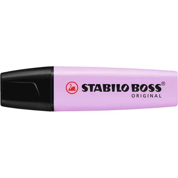 Szövegkiemelő 2-5mm, vágott hegyű, STABILO Boss original Pastel orgona