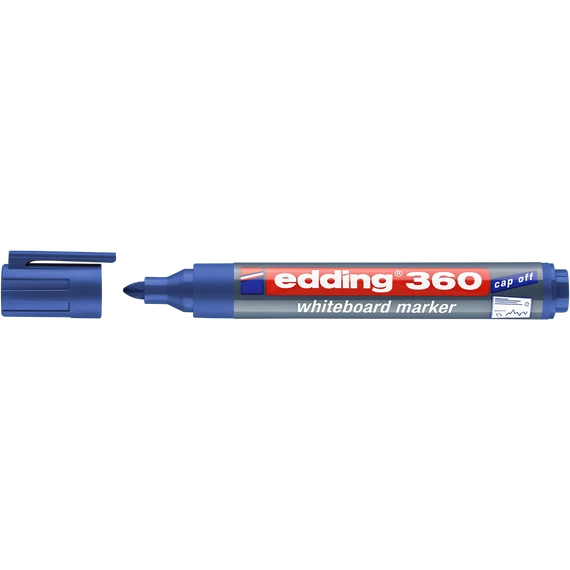 Táblamarker 1,5-3mm, kerek Edding 360 kék