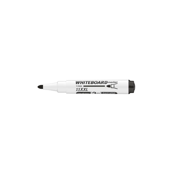 Táblamarker 3mm, kerek Ico 11XXL fekete