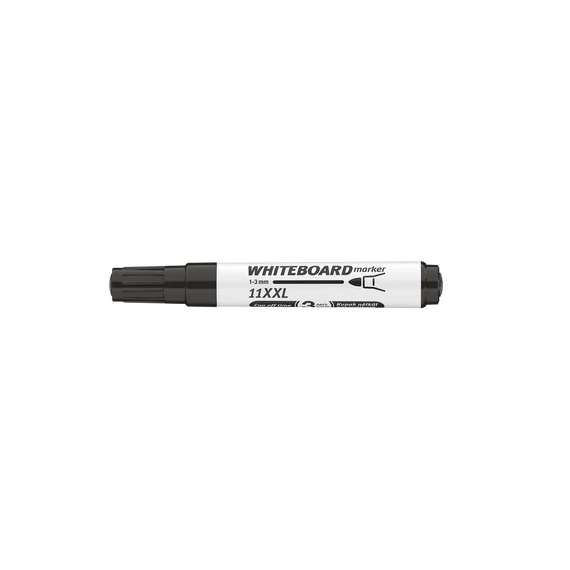 Táblamarker 3mm, kerek Ico 11XXL fekete