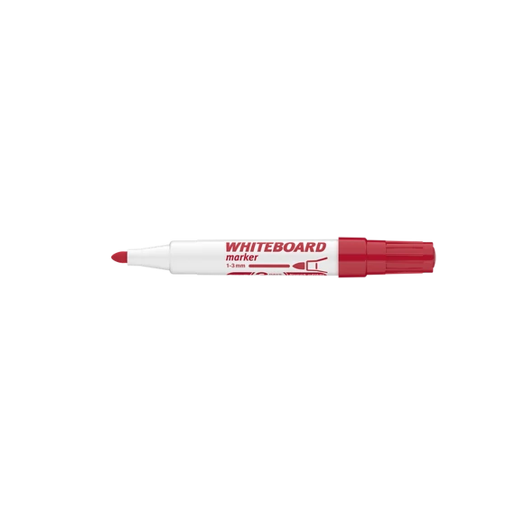 Táblamarker 3mm, kerek Ico 11 piros