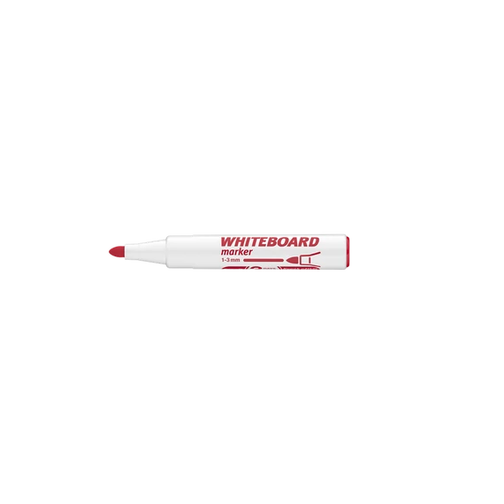 Táblamarker 3mm, kerek Ico 11 piros
