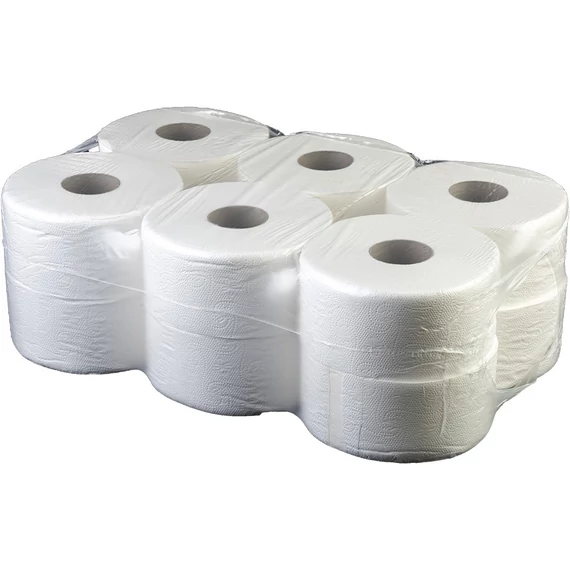 Toalettpapír 2 rétegű közületi átmérő: 19 cm fehér 12 tekercs/csomag autocut 900 ID Eco Lucart_812178S