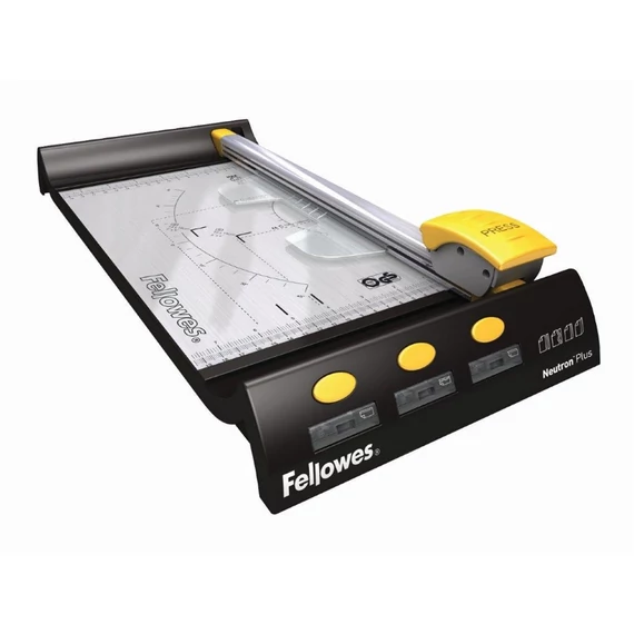 Vágógép görgős körkéses, A4, 10lap, Fellowes® Neutron A4+
