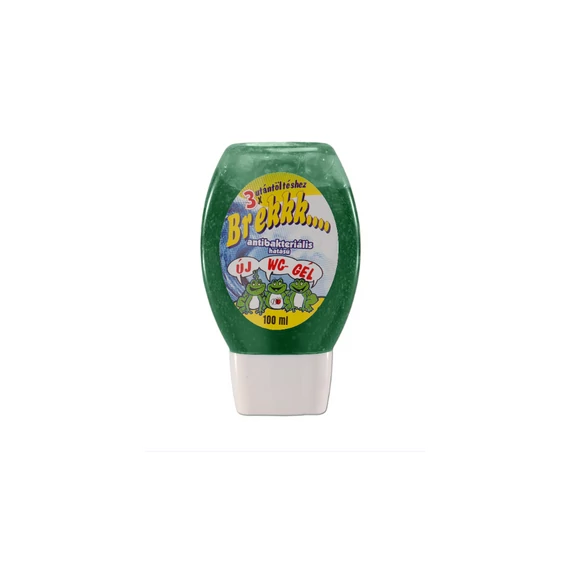 WC tisztító gél 100 ml Brekk zöld