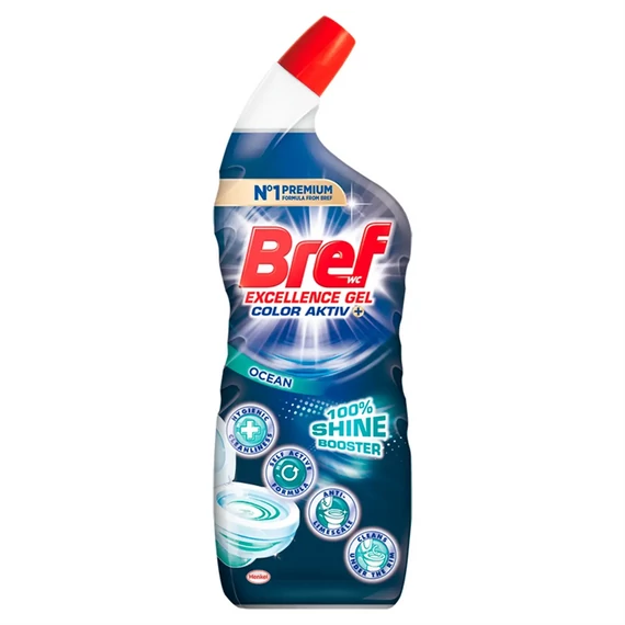 WC tisztító gél 700 ml Power Aktiv Bref Ocean