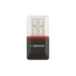 Adapter USB A 2.0 - Micro SD, fekete