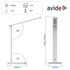 Asztali lámpa LED, AVIDE Scott, 12W, 5000K, fehér