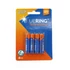 Elem AAA mikro ceruza LR03 tartós alkáli 4 db/csomag, Bluering®