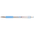 Golyóstoll 0,7mm, pasztell világoskék test, Zebra F-301, írásszín kék