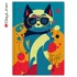 Határidőnapló Colors A5 napi, fehér lapokkal Astro Cat Dayliner 2026.