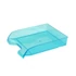 Irattálca műanyag 550 extra széles 345x270x67mm, Bluering®, áttetsző kék