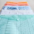 Irattartó tasak A4, PP patentos Bluering® transzparens pink