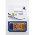 Jelölőcímke 25x45mm, 50lap, műanyag Bluering® aláírás ikon sárga